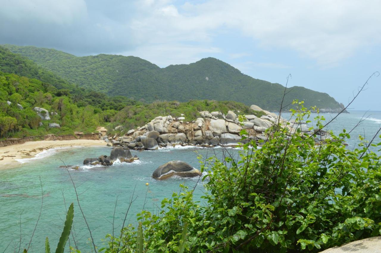 Tiny Houses Unique Tayrona - Dentro Del Parque Tayrona El Zaino Exteriör bild